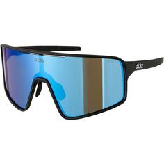 Bliz P001 Sportbrille matt black-grey w blue mirror
