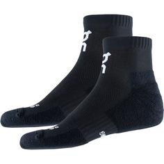 On Core Run Sock Mid 2P Laufsocken black
