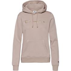 CHAMPION Icons Hoodie Damen champagne frost