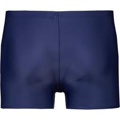Rückansicht von Arena Graphic Kastenbadehose Herren navy-artic lime