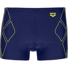 Arena Graphic Kastenbadehose Herren navy-artic lime