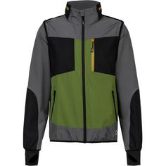 8848 Outdoor Softshelljacke Herren twist of lime-granite gray