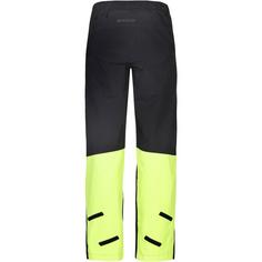 Rückansicht von GOREWEAR Glidewheel Fahrradhose Herren black-neon yellow