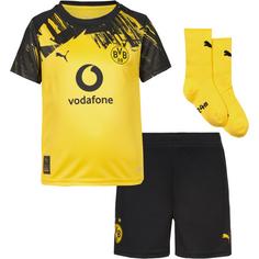 PUMA Borussia Dortmund 25-26 Heim Fußballtrikot Kinder faster yellow-puma black