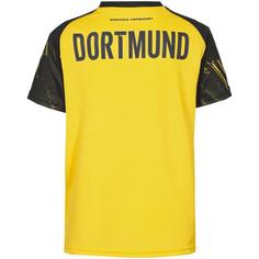 Rückansicht von PUMA Borussia Dortmund 25-26 Heim Fußballtrikot Kinder faster yellow-puma black