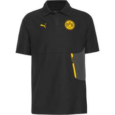 PUMA Borussia Dortmund Fanshirt Herren puma black-yellow sizzle