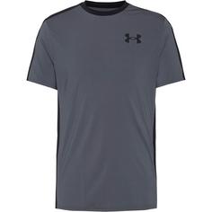 Under Armour Wordmark Funktionsshirt Herren gray