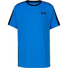 Under Armour HG Wordmark Funktionsshirt Herren blue