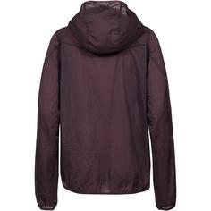 Rückansicht von HOKA SKYFLOW Funktionsjacke Damen black-cherry