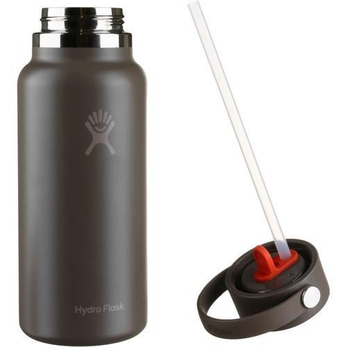 Rückansicht von Hydro Flask 32 OZ WIDE FLEX STRAW Isolierflasche sandpiper