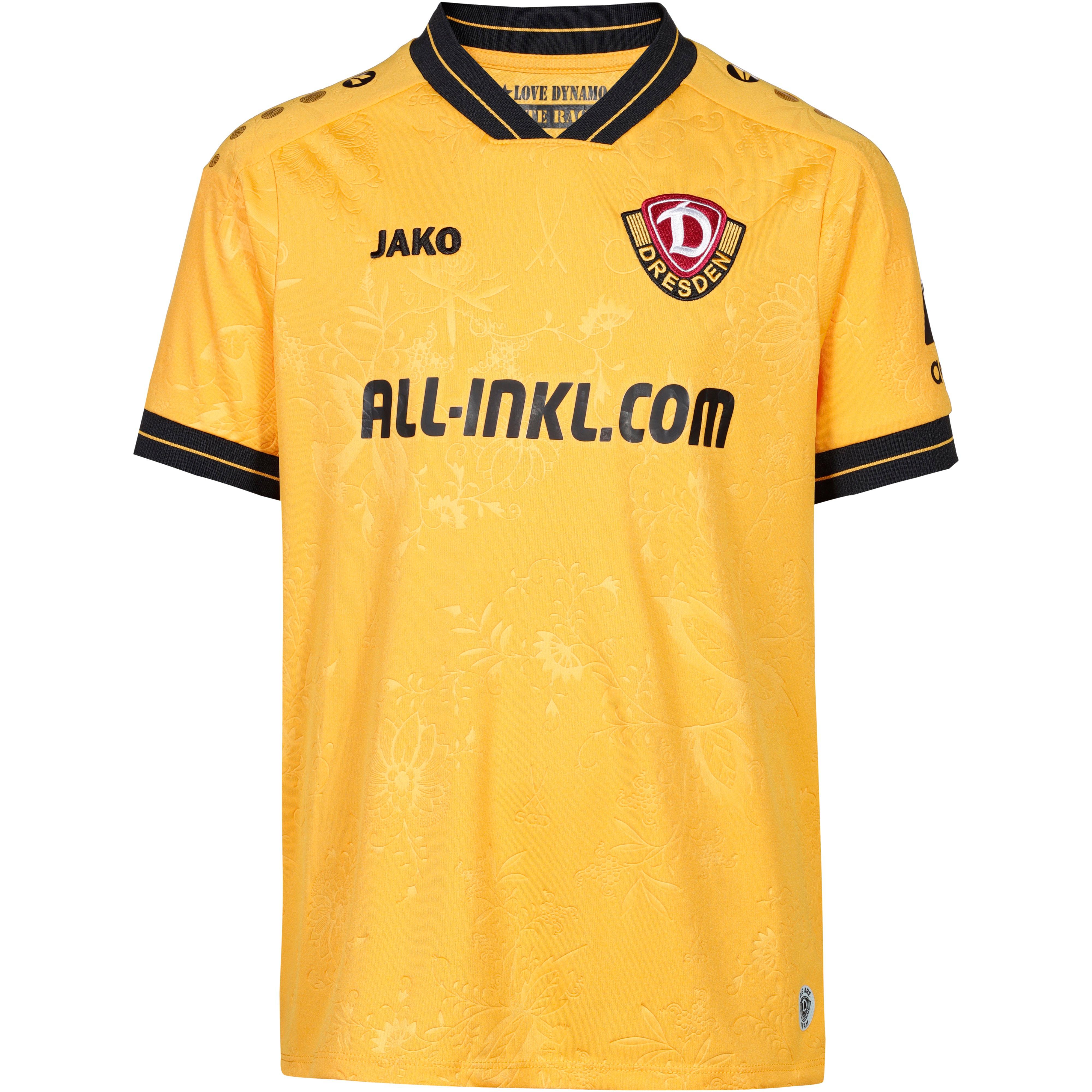 JAKO Dynamo Dresden Home Teamtrikot Kinder Trikots 140 Normal