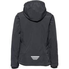 Rückansicht von CMP Softshelljacke Kinder antracite-carminio