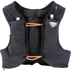 Rückansicht von Dynafit 8 VEST Trinkrucksack black out