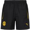 PUMA Borussia Dortmund Fu&szlig;ballshorts Herren - puma black-yellow sizzle