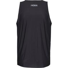 Rückansicht von HOKA AIROLITE Funktionstank Herren black