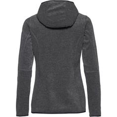 Rückansicht von CMP Strickfleece Damen antracite