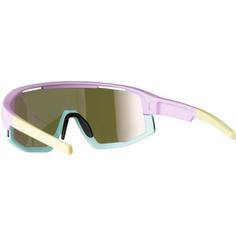 Rückansicht von Bliz Fusion Small Sportbrille matt pastel purple-brown w pink multi