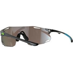 Rückansicht von Oakley CYBR DYNO Sportbrille crystal black-prizm sapphire