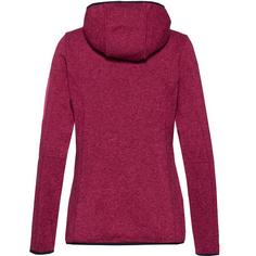 Rückansicht von CMP Strickfleece Damen carminio-darker