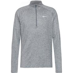 Nike Stride Funktionsshirt Herren smoke grey-htr-reflective silv