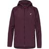 ASICS ROAD PACKABLE Laufjacke Damen - dark currant