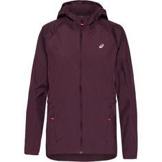ASICS ROAD PACKABLE Laufjacke Damen dark currant