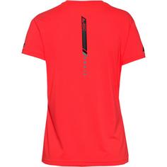 Rückansicht von ABC Funktionsshirt Damen fiery coral