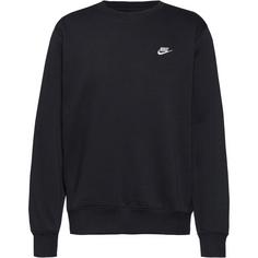 Nike Club Sweatshirt Herren black-white