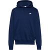 Nike Club Hoodie Herren - obsidian-obsidian-white