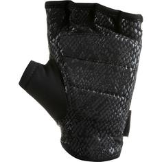 Rückansicht von adidas Fitnesshandschuhe Damen black