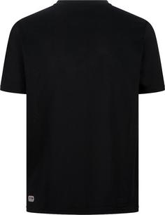 Rückansicht von FILA Tennisshirt Herren black-yellow