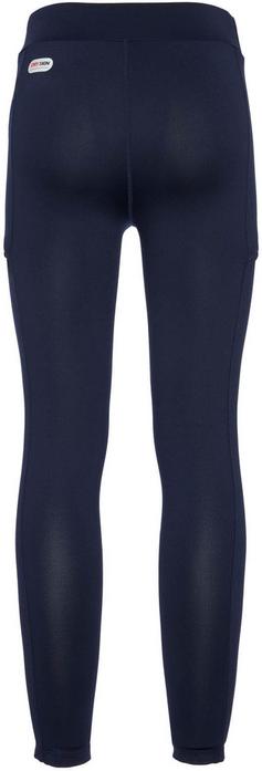 Rückansicht von FILA Leggings Damen black iris