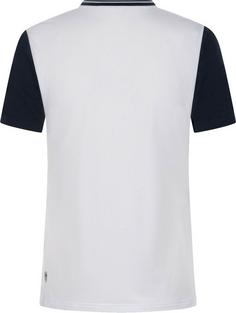 Rückansicht von FILA Tennisshirt Damen white-balck iris