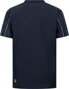 Rückansicht von FILA Tennisshirt Herren black iris
