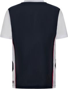 Rückansicht von FILA Tennisshirt Herren black iris