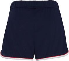 Rückansicht von FILA Tennisshorts Damen black iris