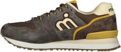 Rückansicht von Mistral Seventies Sneaker Herren brown-sand-ocher