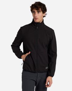 Rückansicht von 8848 Outdoor Softshelljacke Herren black