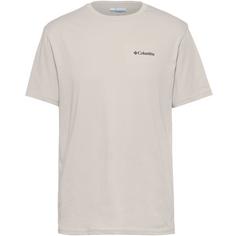 Columbia Basic Logo T-Shirt Herren dark stone-lc gem columbia