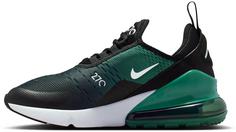Rückansicht von Nike Air Max 270 Sneaker Kinder black-white-evergreen aura-deep night