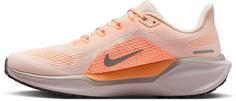 Rückansicht von Nike AIR ZOOM PEGASUS 41 Laufschuhe Damen guava ice-cave stone-orange pulse-malt