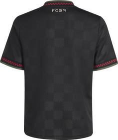 Rückansicht von adidas FC Bayern München 25-26 3rd Fußballtrikot Kinder black-halivo