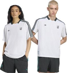 Rückansicht von adidas FC Liverpool Icon Fußballtrikot Herren white-seagre