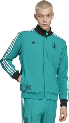 Rückansicht von adidas FC Liverpool Icon Trainingsjacke Herren seagre