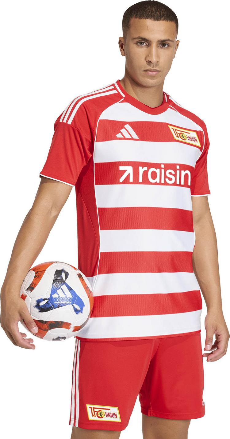 adidas adidas Union Berlin 25-26 Heim Teamtrikot Herren - vivred-white - 2 | SportScheck