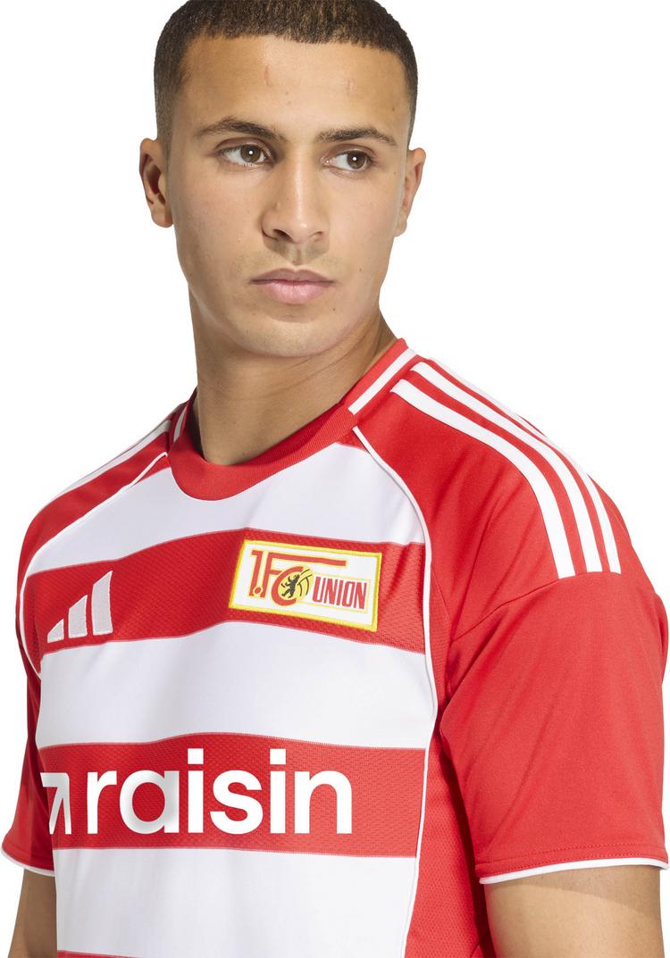 adidas adidas Union Berlin 25-26 Heim Teamtrikot Herren - vivred-white - 5 | SportScheck