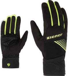 Ziener DIRICH-Z TOUCH Fahrradhandschuhe black-poison yellow