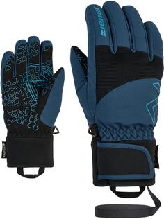 Ziener LOTAR Skihandschuhe Kinder hale navy