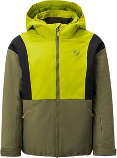 Ziener ABBE Skijacke Kinder electric grass