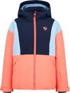 Ziener ABBE Skijacke Kinder - vibrant peach tex